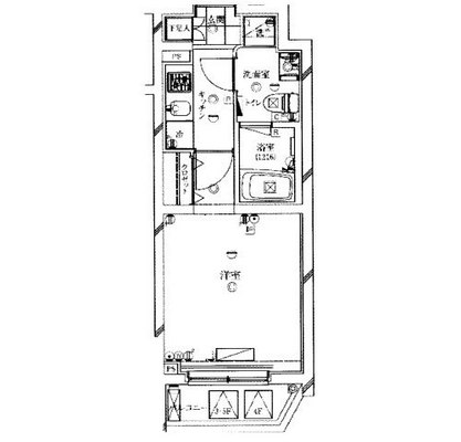 目黒線賃貸マンション・1K