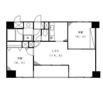 東京都目黒区下目黒２丁目 賃貸マンション 2LDK